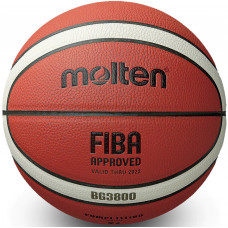 Мяч баск. "MOLTEN B7G3800" р.7, FIBA Appr, синт.комп.кожа (ПУ),12 пан,бут.кам,нейл.корд,кор-беж-чер
