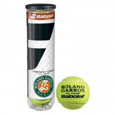 Мяч теннисный BABOLAT French Open All Court 502036,  4шт.