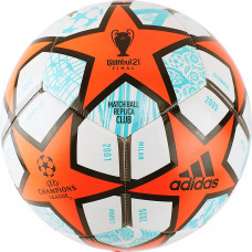 Мяч футб. "ADIDAS Finale Club" арт. GK3469, р.5, ТПУ, 12 пан., маш.сш., оранжево-черный Мяч футб. "ADIDAS Finale Club" арт. GK3469, р.5, ТПУ, 12 пан., маш.сш., оранжево-черный