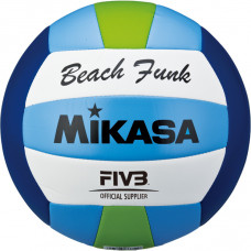 Мяч вол. пляжн. "MIKASA VXS-BFU",р.5, синт.кожа(ТПУ),лого ВФВ,18 пан.,маш.сш,бут.кам,син-гол-зел Мяч вол. пляжн. "MIKASA VXS-BFU",р.5, синт.кожа(ТПУ),лого ВФВ,18 пан.,маш.сш,бут.кам,син-гол-зел