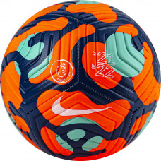 Мяч футб. "NIKE Premier League Strike" арт.DC2210-809,р.4,12 панелей, ПУ, маш.сш, оранж-синий