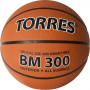Мяч баск. "TORRES BM300" арт.B02016, р.6, резина, нейлон. корд, бут. камера, темнооранж-черн