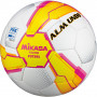 Мяч футзал. "MIKASA FS450B-YP", р.4, FIFA Quality Pro, 32 пан, гл.ПУ, руч.сш, бело-желто-розовый