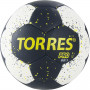 Мяч ганд. "TORRES PRO" арт.H32163, р.3, ПУ, 4 подкл. слоя, гибрид. сшивка, черно-бел-желт