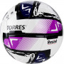 Мяч футзал. "TORRES Futsal Resist" арт.FS321024, р.4, 24 панели. ПУ, 3 подкл. слоя, белый-мультиколо