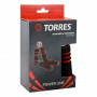 Эспандер кистевой "TORRES" арт.PL5019, пара, метал. пружина, мягкие ручки, черн-красный