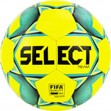 Мяч футб. "SELECT Team FIFA" арт. 815411-552, р.5, FIFA PRO, 32 пан, гл.ПУ, руч.сш, желто-бирюзовый