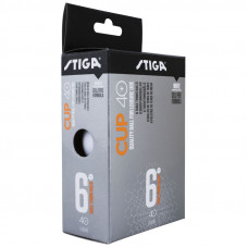 Мяч для настольного тенниса Stiga Cup ABS 1110-2510-06,  диам.40+ 6 шт.