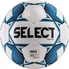 Мяч футб. "SELECT Team IMS" арт. 815419-020, р.5, IMS, 32 пан, гл.ПУ,  руч.сш., бел-син