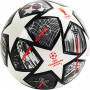 Мяч футб. сув. "ADIDAS Finale Mini" арт. GK3479, р.1, 32 пан., ПУ, термосш., бело-серо-красный