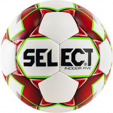 Мяч футзал. "SELECT Indoor Five" арт. 852708-103,р.4,д.окр.64 см, 32пан, ПУ, руч.сш, бел-крас-зел