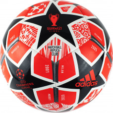 Мяч футб. "ADIDAS Finale Club" арт. GK3470, р.5, ТПУ, 12 пан., маш.сш., красно-черно-белый Мяч футб. "ADIDAS Finale Club" арт. GK3470, р.5, ТПУ, 12 пан., маш.сш., красно-черно-белый
