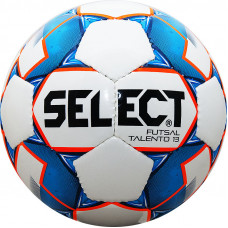 Мяч футзал. "SELECT Futsal Talento 13" арт. 852617-002, р.3, 32 пан, гл.ТПУ, руч.сш, бел-оранж-голуб
