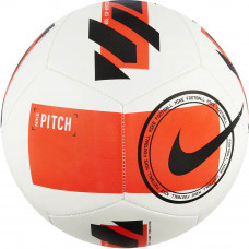 Мяч футб. "NIKE Pitch", арт.DC2380-100, р.5, 12 панелей, ТПУ, маш. сш, бело-красный