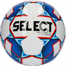 Мяч футб. "SELECT Numero 10 Advance" арт. 810520-180, р.5, 32пан, ПУ, руч. сш, бело-сине-красный