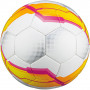 Мяч футзал. "MIKASA FS450B-YP", р.4, FIFA Quality Pro, 32 пан, гл.ПУ, руч.сш, бело-желто-розовый