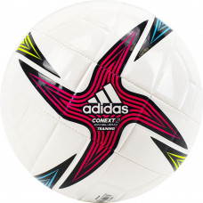 Мяч футб. "ADIDAS Conext 21 Training" арт.GK3491,р.4, 8п, гл.ТПУ, маш.сш, бело-мультикол Мяч футб. "ADIDAS Conext 21 Training" арт.GK3491,р.4, 8п, гл.ТПУ, маш.сш, бело-мультикол