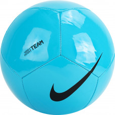 Мяч футб. "NIKE Nike Pitch Ball", арт.DH9796-410, р.5, 12 панелей, ТПУ, маш. сш, голубой
