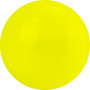 Мяч для художественной гимнастики однотонный, арт.AG-19-04,  диам. 19 см, ПВХ, желтый