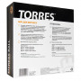 Мяч гимн. "TORRES", арт.AL121155GR, диам. 55 см, эласт. ПВХ, с защ. от взрыва,  с насосом, зелёный