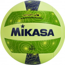 Мяч вол. пляжн. "MIKASA VSG", р.5, синт.кожа (ТПУ),маш. сш,бут.кам, зелено-синий Мяч вол. пляжн. "MIKASA VSG", р.5, синт.кожа (ТПУ),маш. сш,бут.кам, зелено-синий