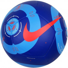 Мяч футб. "NIKE Pitch PL", CQ7151-420, р.4, 12 п,гл.ТПУ, бут. кам, маш.сш.,сине-красный