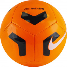 Мяч футб. "NIKE Pitch Training", арт.CU8034-803, р.5, 12пан., ТПУ, маш.сш, бут.кам, оранжево-черный