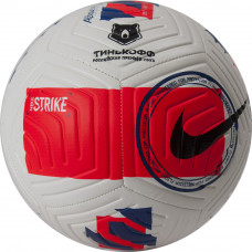Мяч футб. "NIKE Russian PL Strike" арт.DC2404-100, р.5, 12пан, ПУ, маш. сш, бело-сине-красн