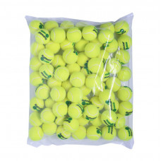 Мяч теннисный BABOLAT Green, арт.512005, уп. 72шт (ПАКЕТ), войлок, шерсть, нат.резина, желто-зеленый